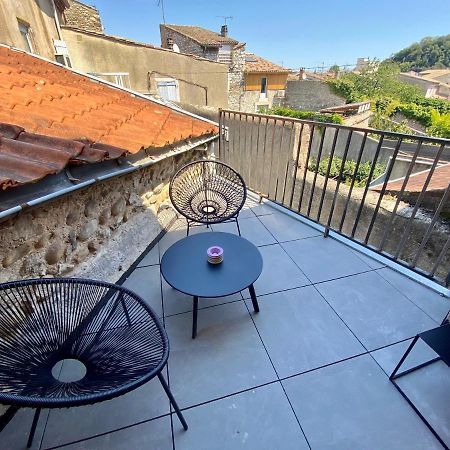 Chaleureux T3 Avec Terrasse/ Proche Valence Apartman Saint-Péray Kültér fotó